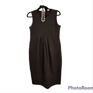 Stretchy Jersey Dress and Necklace